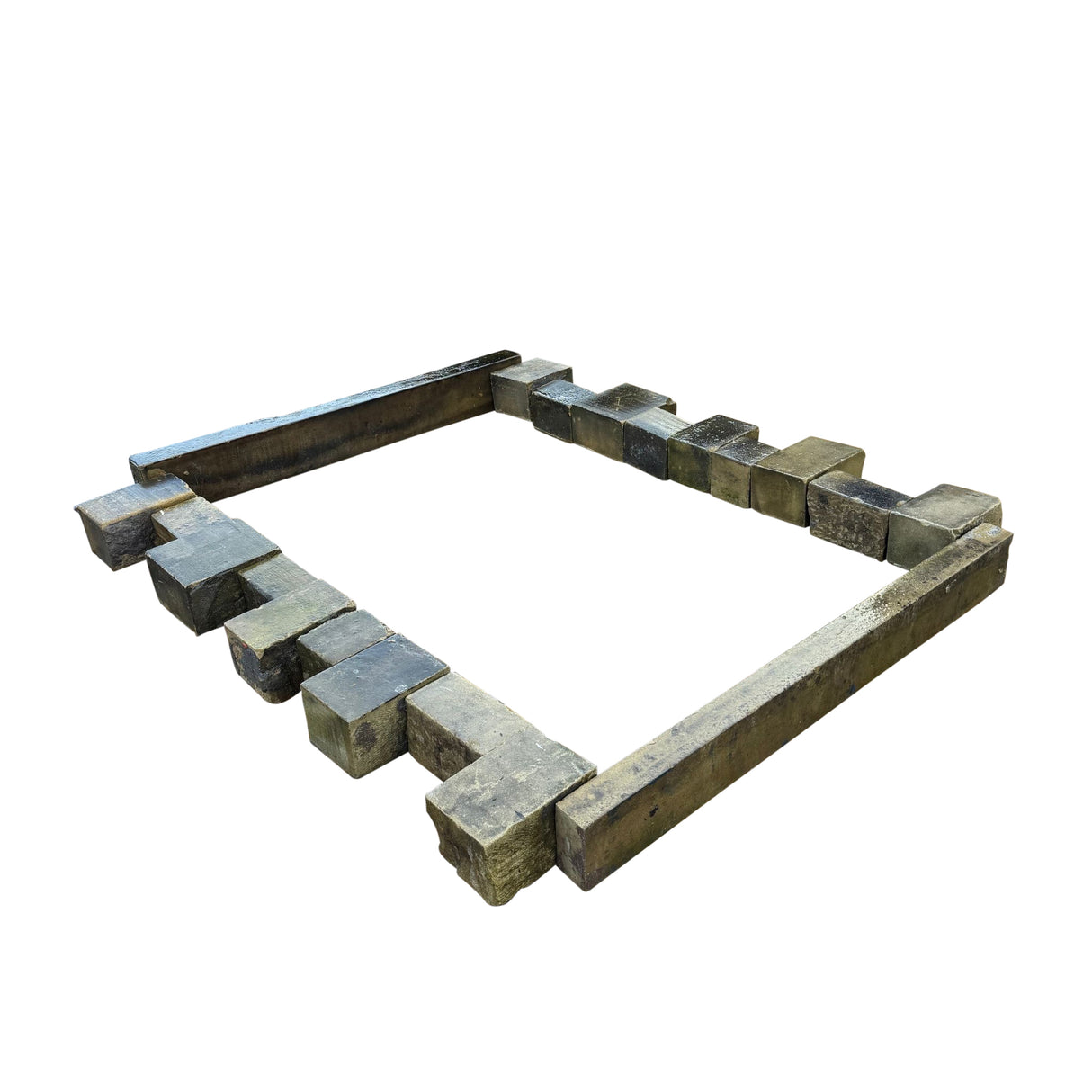 Reclaimed Stone Window Surround with Jambs