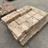 Reclaimed 73mm Yellow Pressed Bricks - Job Lot of 98