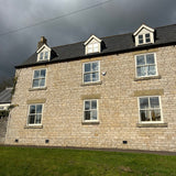 Tumbled Cream Limestone Building Stone - Per SQM