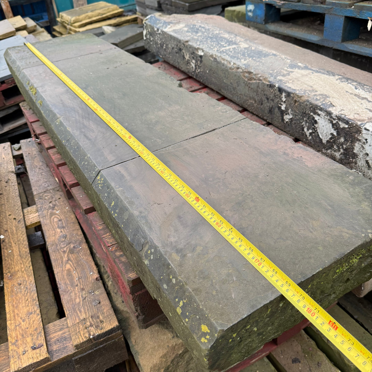 Reclaimed Stone Step