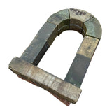 Reclaimed Narrow Half Round Window Surround