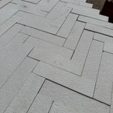 White Sandstone Stackers - 200mm x 50mm x 40mm - Per SQM