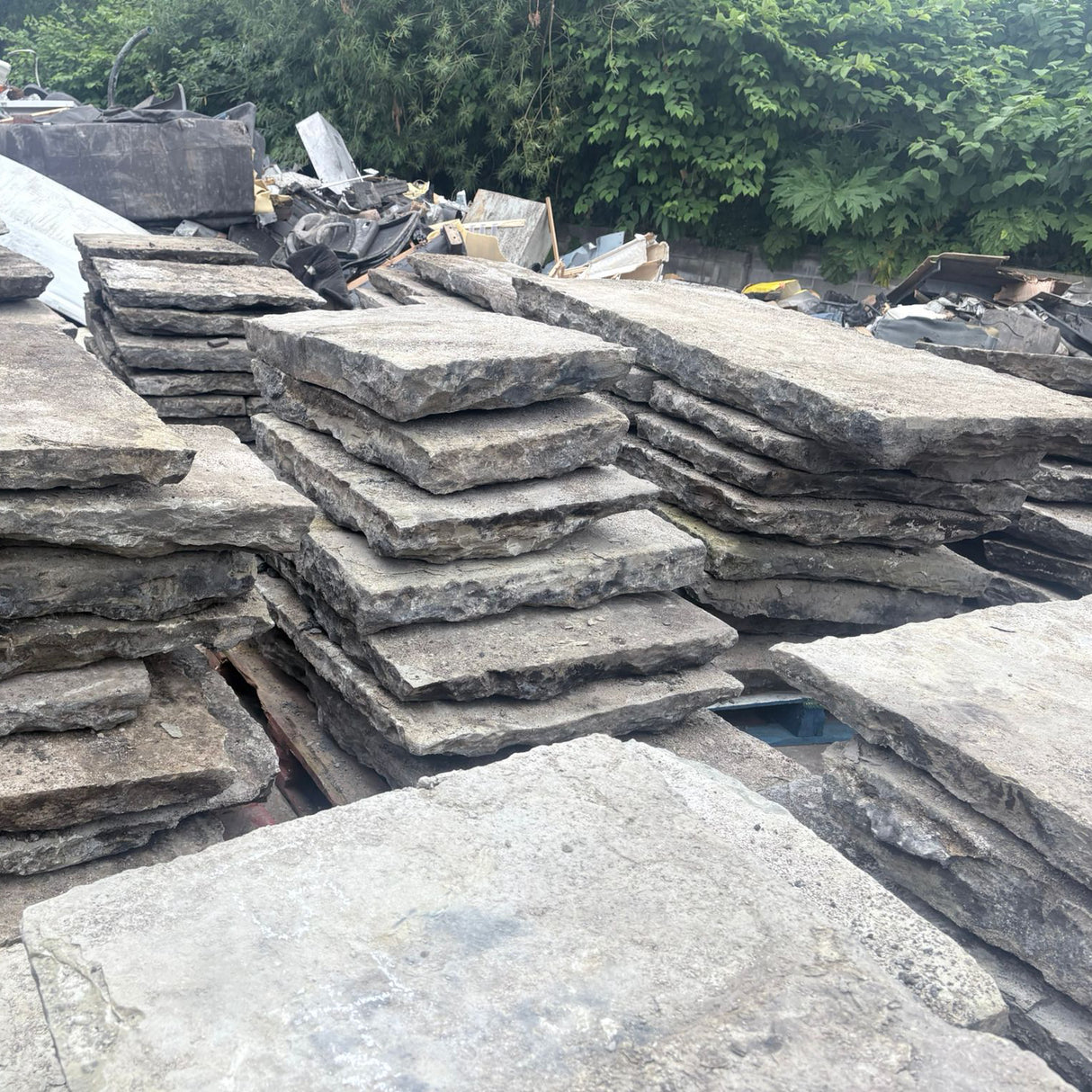 Reclaimed Yorkstone Mill Flag Paving - Per SQM