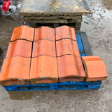 Reclaimed Terracotta Red Wall Coping - Job Lot