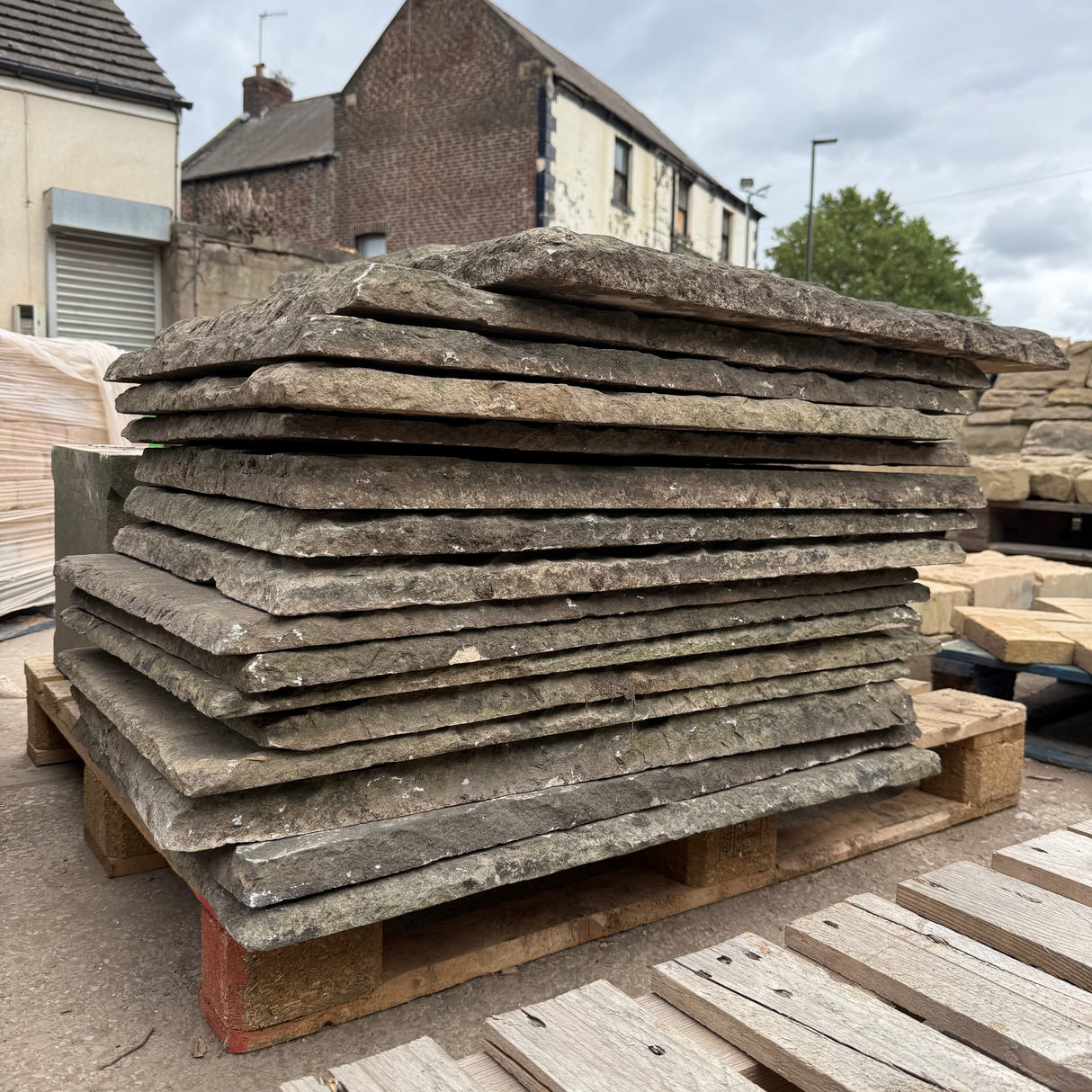 Reclaimed Sandstone Paving - Per SQM