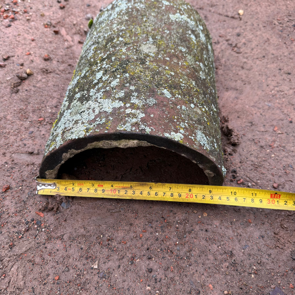 Reclaimed Half Round Ridge Tiles