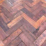 Reclaimed Hardwood Parquet Flooring - (Uncleaned) - Reclaimed Brick Company