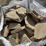 Reclaimed Flat Yorkshire Drystone Walling - Per Bag