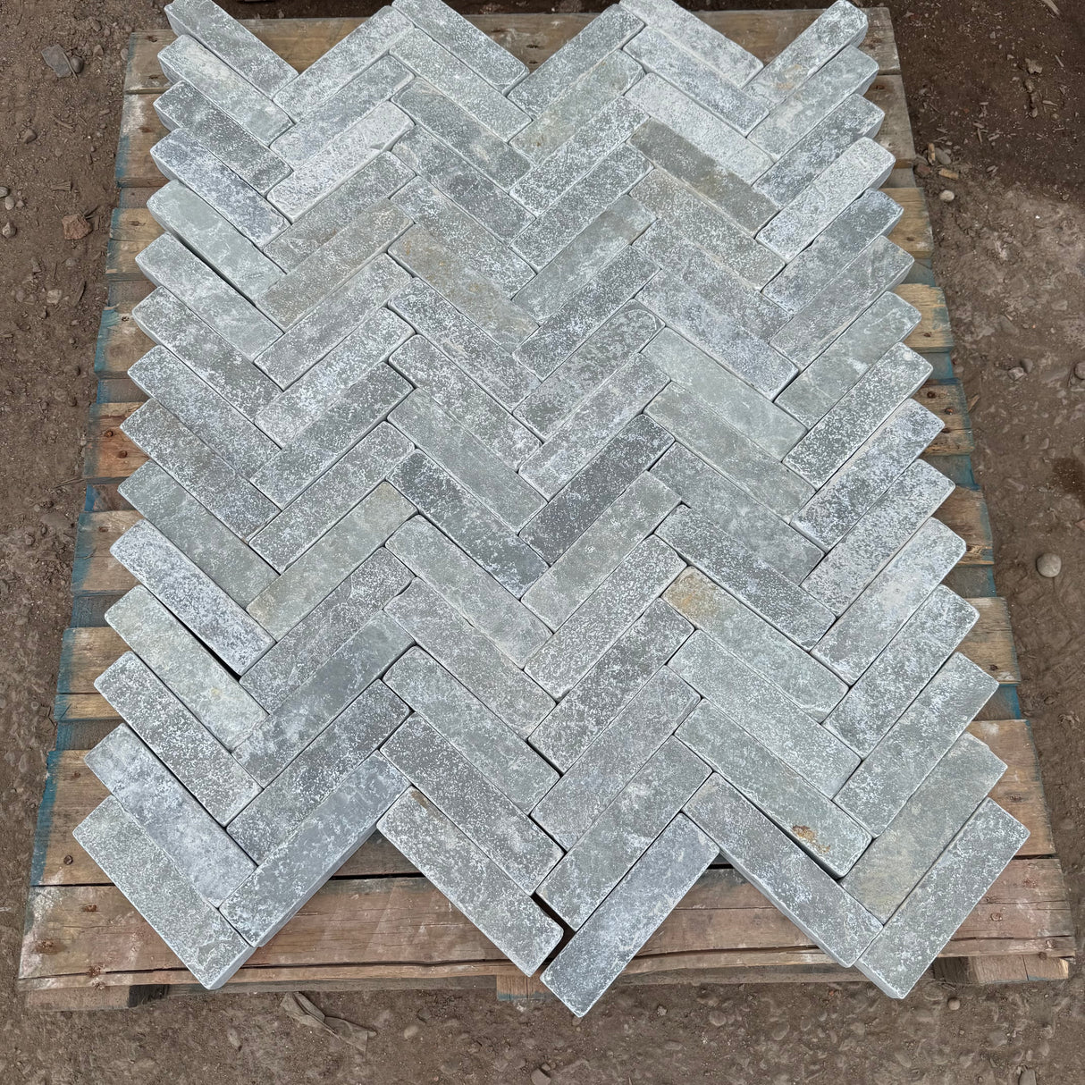 Grey Sandstone Stackers - 200mm x 50mm x 40mm - Per SQM