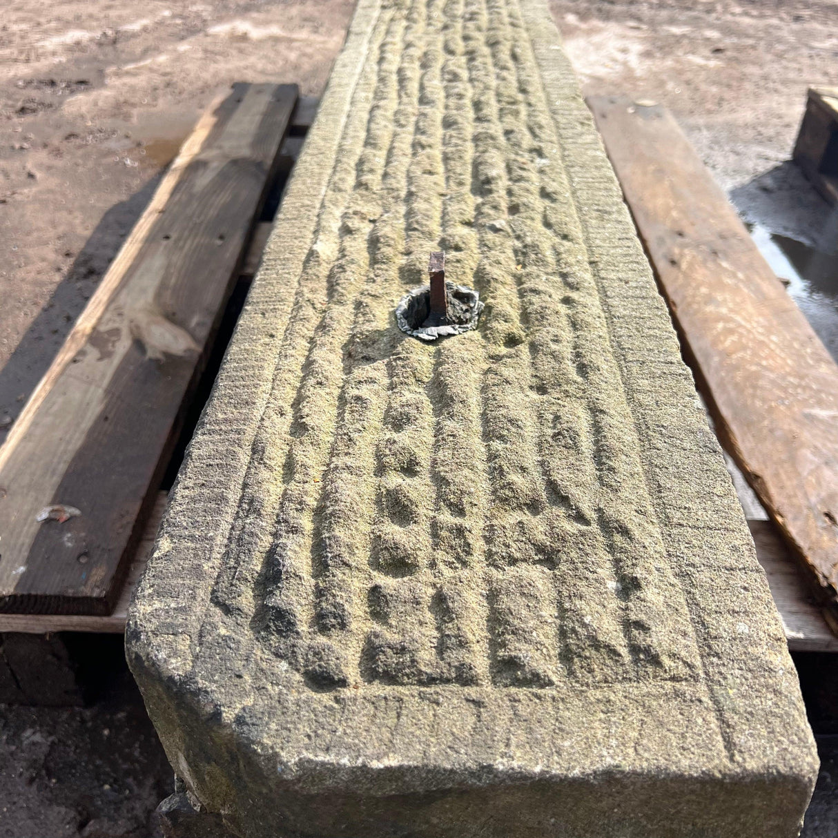 Reclaimed Natural Stone Pillar / Gate Post - Reclaimed Brick Company