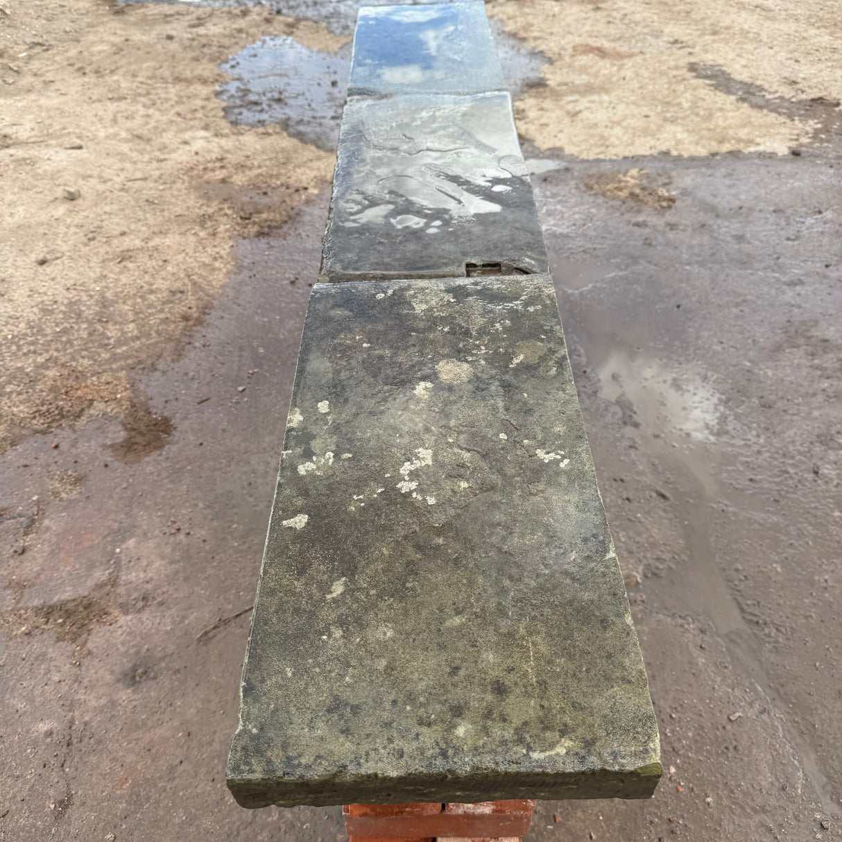 Reclaimed Yorkstone Wall Coping