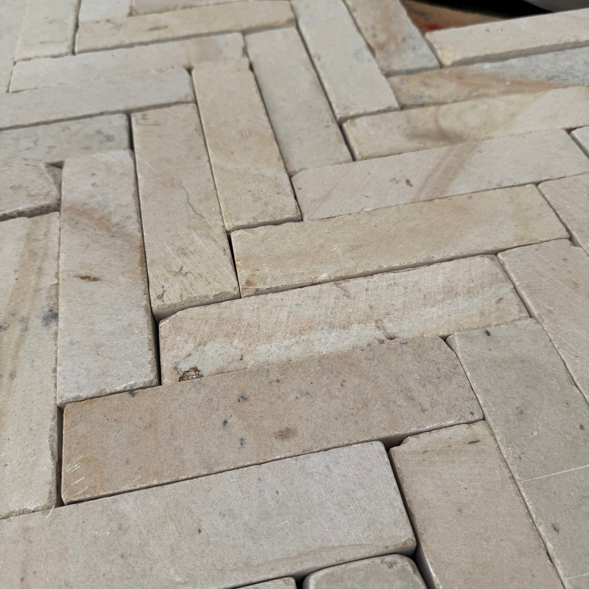 Beige Sandstone Stackers - 200mm x 50mm x 40mm - Per SQM