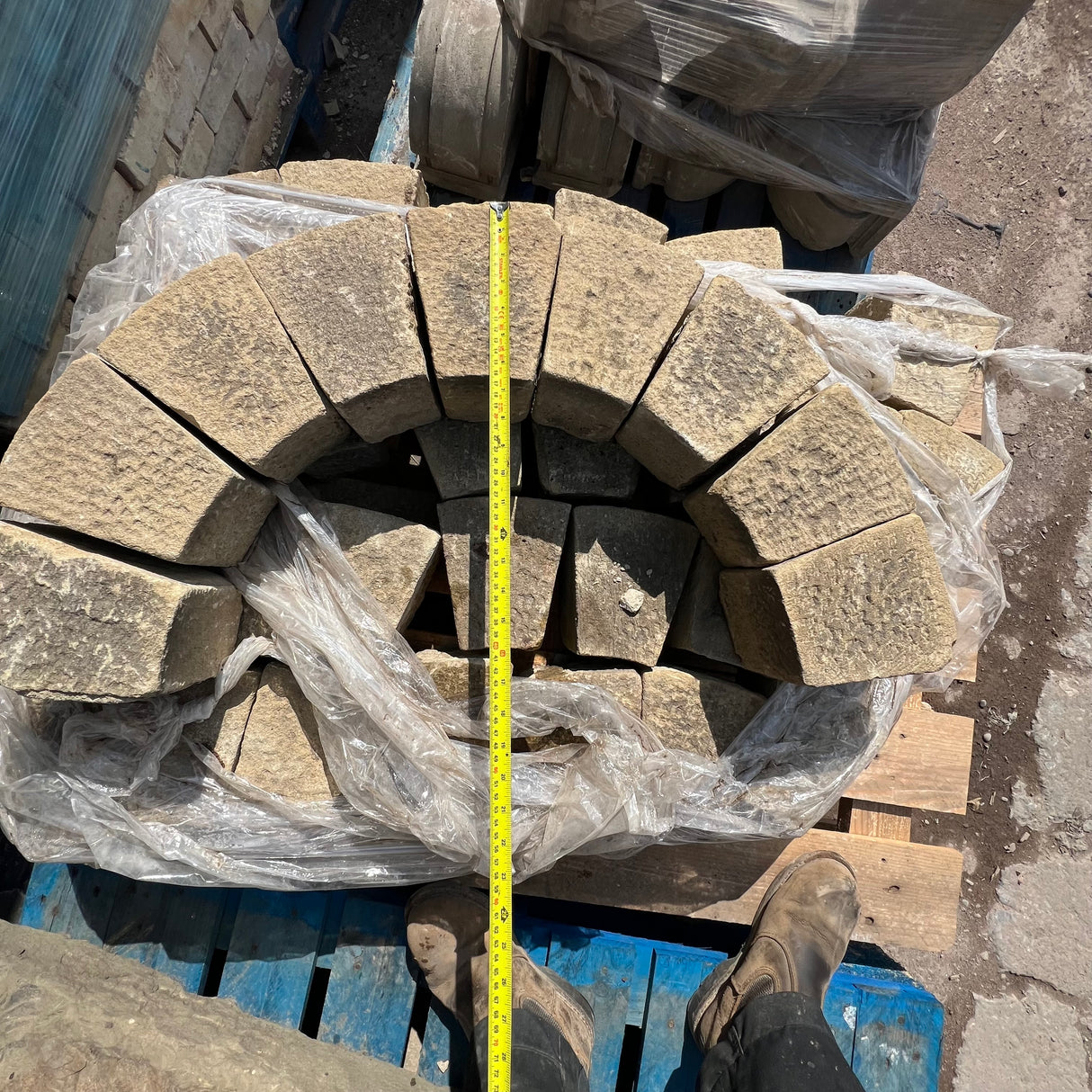 Reclaimed Stone Window Arch