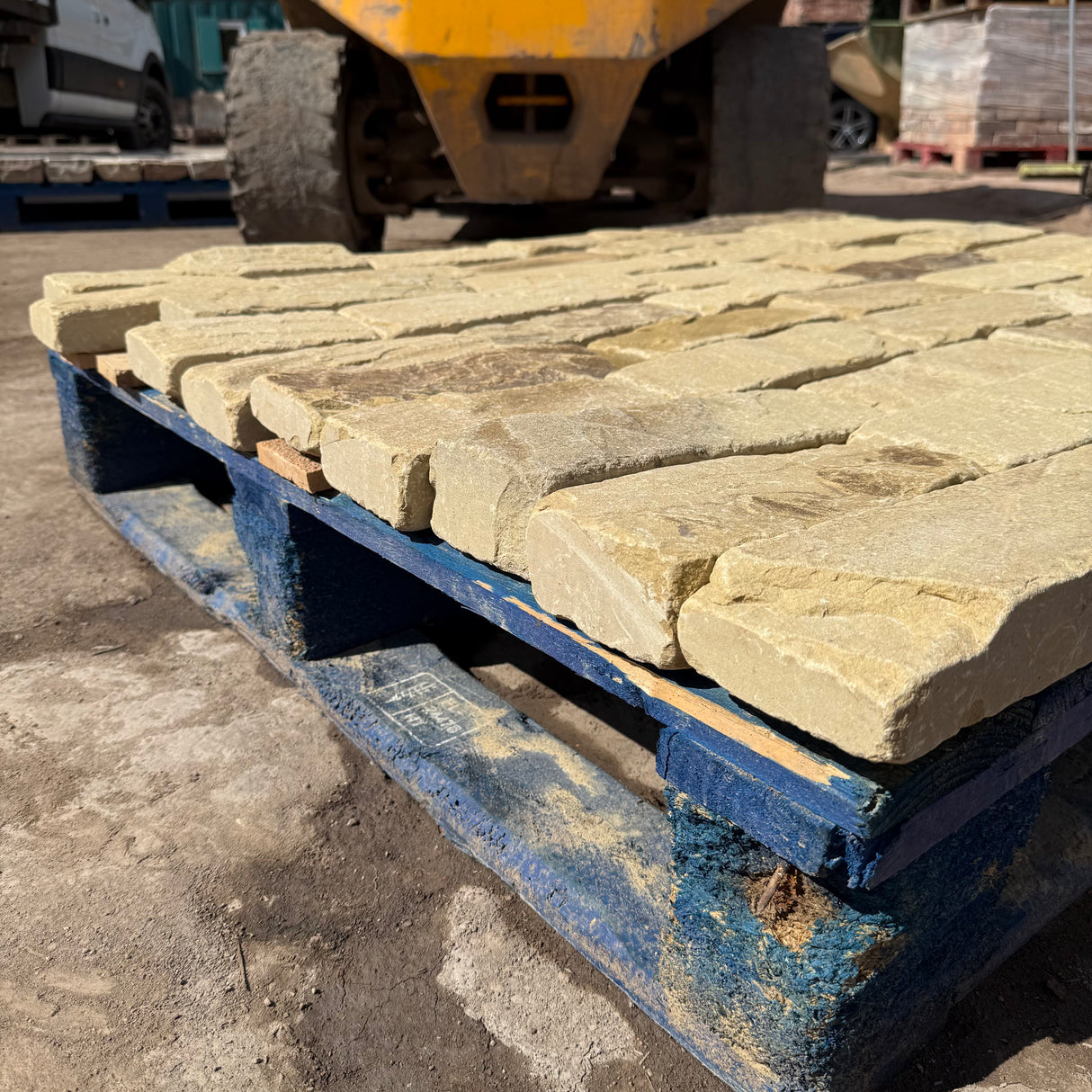 Yorkshire Stone Riven Cobble Setts - Per SQM