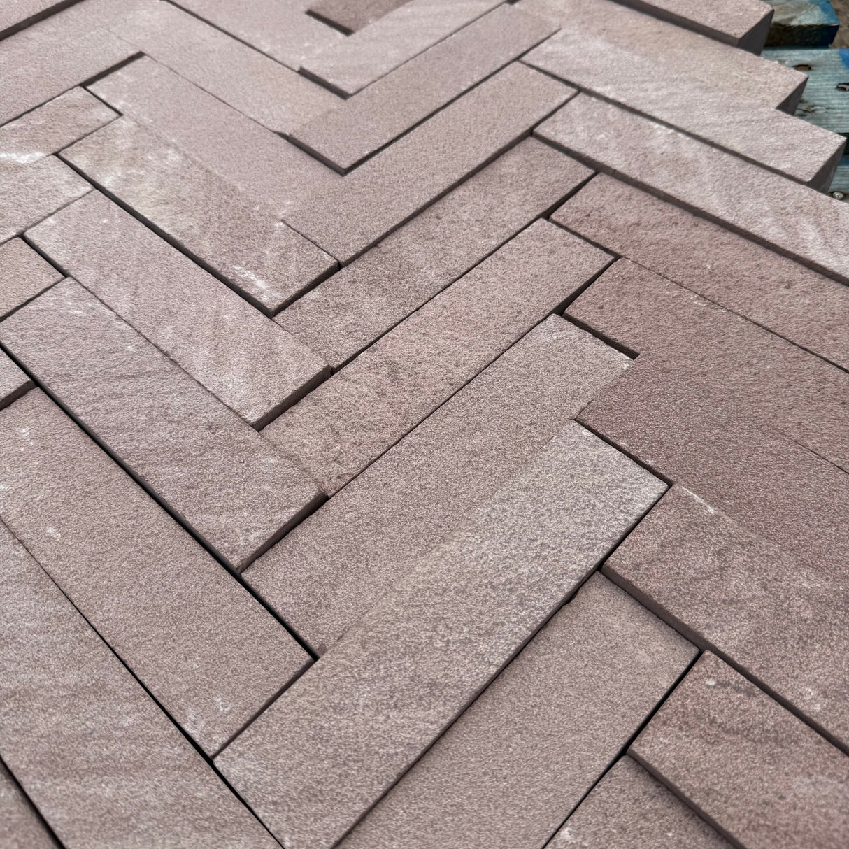 Red Sandstone Stackers - 200mm x 50mm x 40mm - Per SQM
