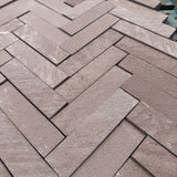 Red Sandstone Stackers - 200mm x 50mm x 40mm - Per SQM