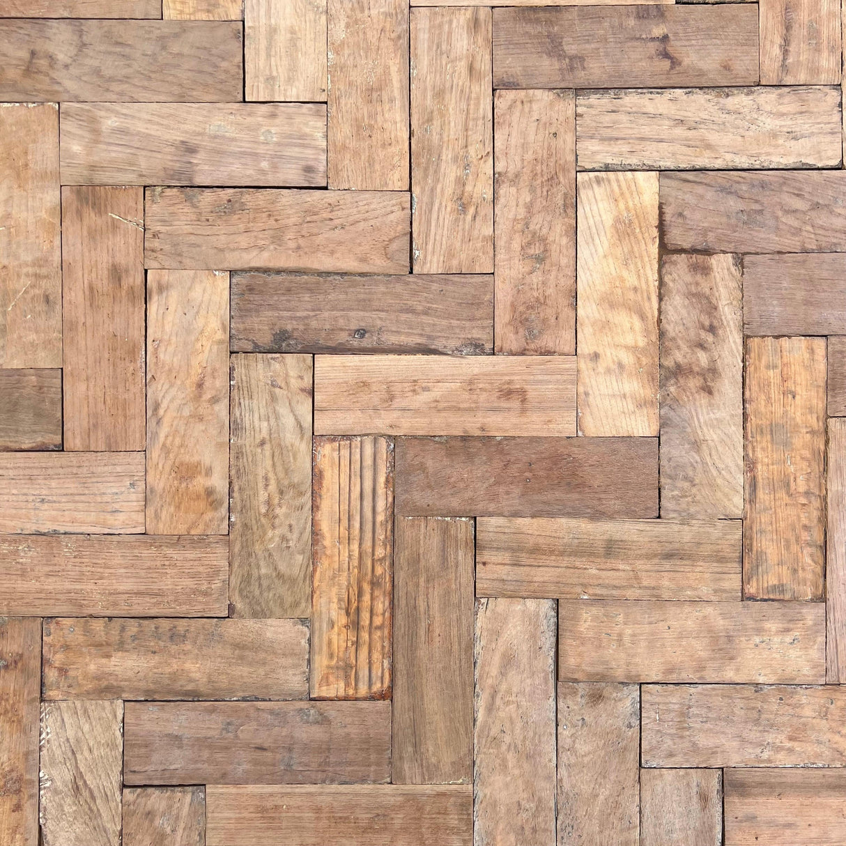 Reclaimed Hardwood Parquet Flooring - (Uncleaned) - Reclaimed Brick Company