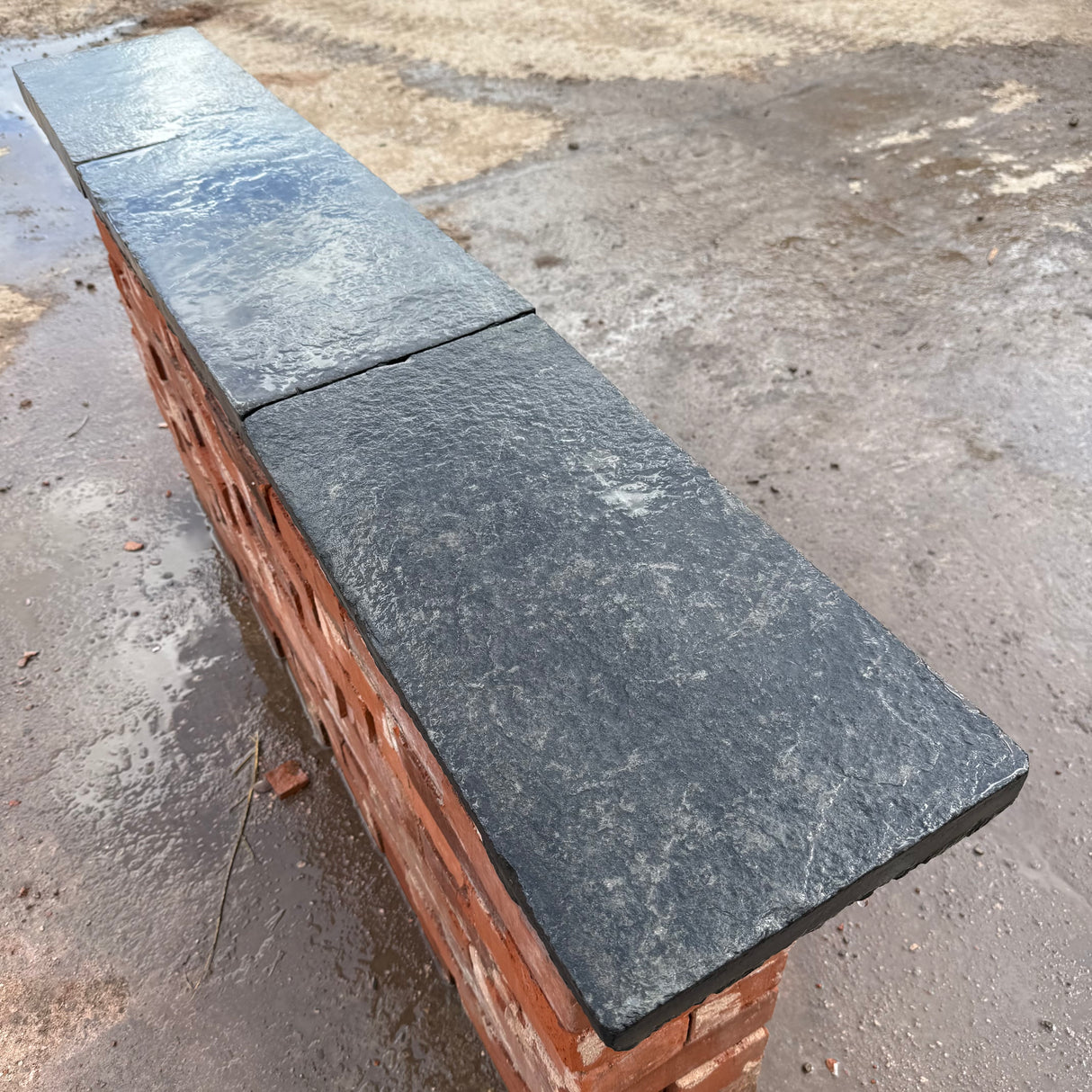 Reclaimed Pennant Stone Wall Coping