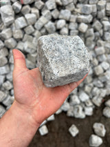 Reclaimed Small Stone 3" x 3" Granite Cobble Setts - Per Bag