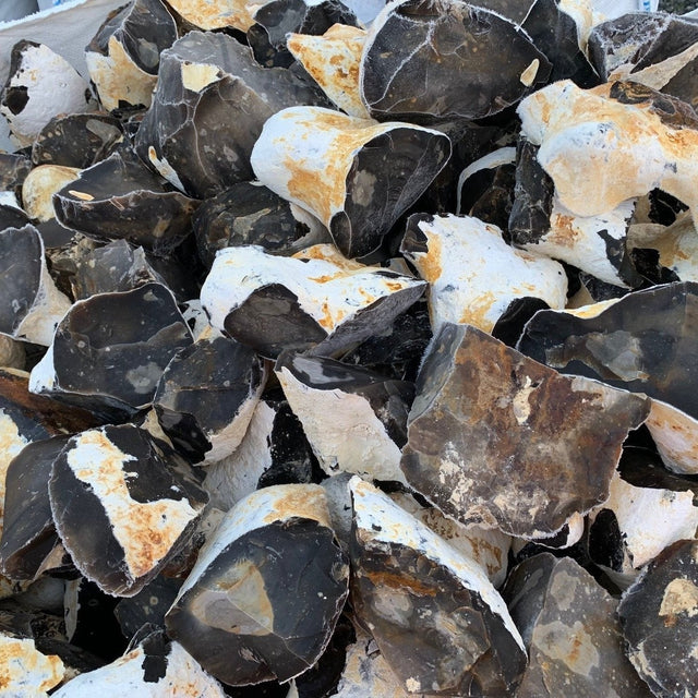 Chalk Knapped Stone | Britannia Stone