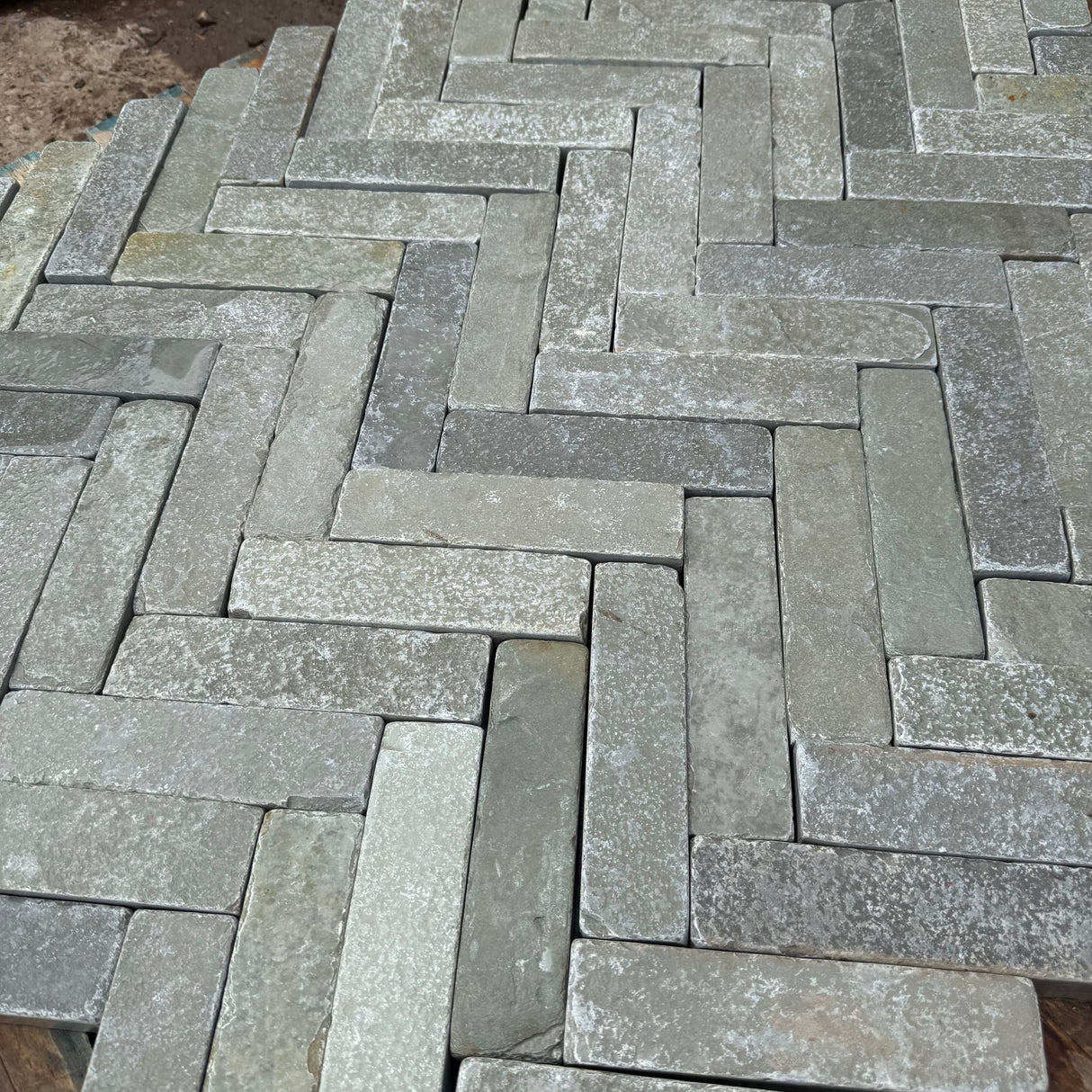 Grey Sandstone Stackers - 200mm x 50mm x 40mm - Per SQM