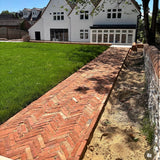 Reclaimed Red Stacker Brick Pavers