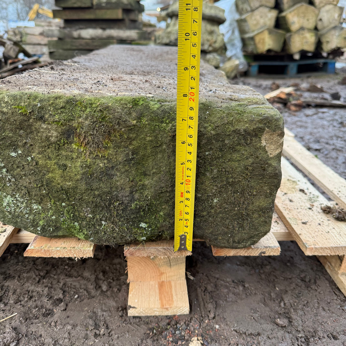 Reclaimed Stone Step