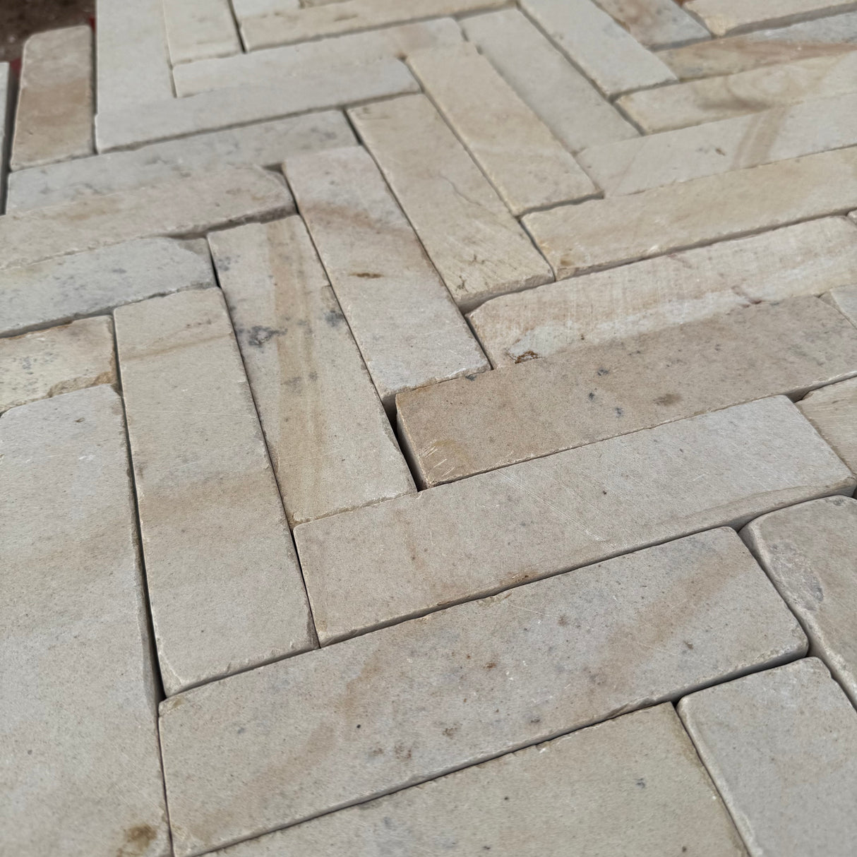 Beige Sandstone Stackers - 200mm x 50mm x 40mm - Per SQM