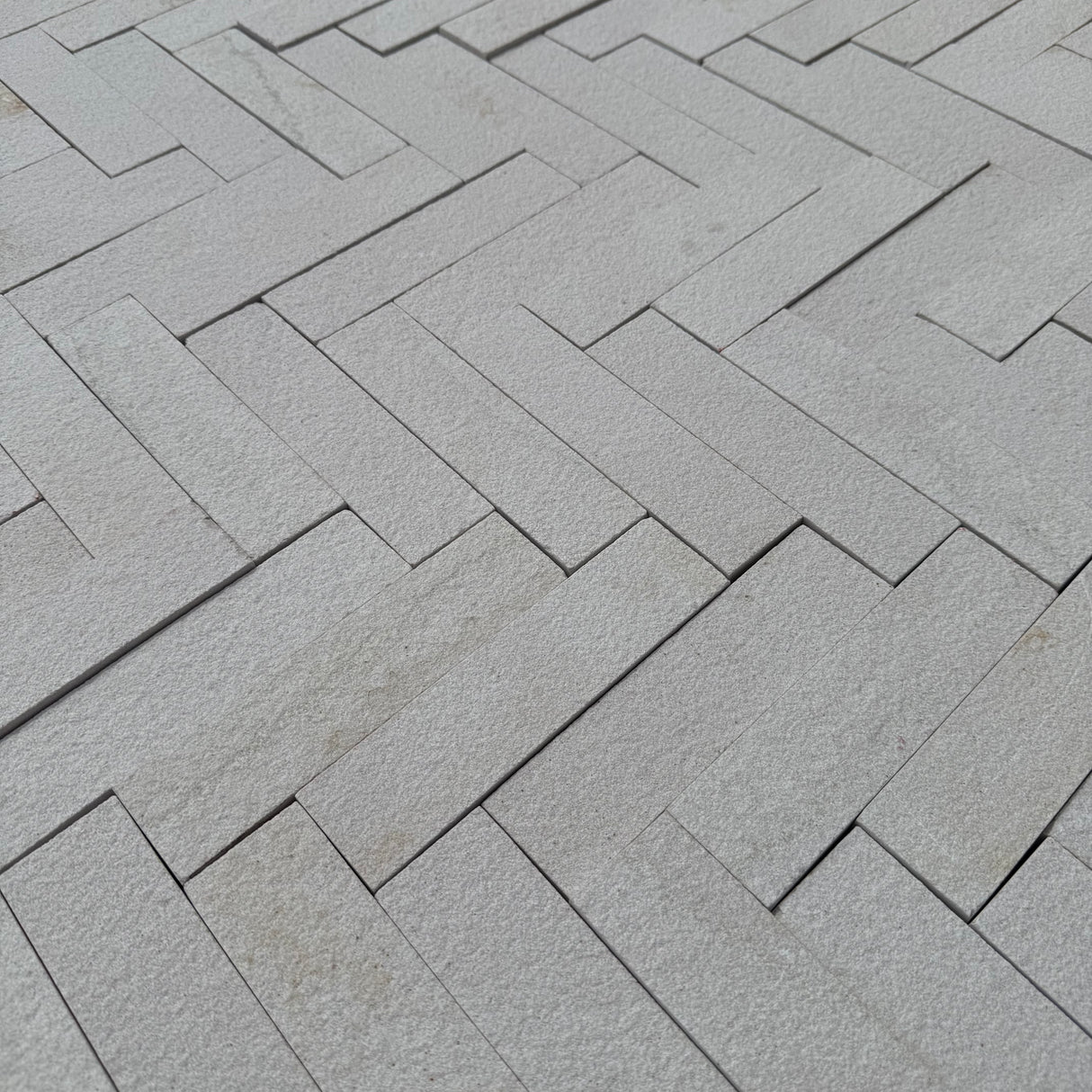 White Sandstone Stackers - 200mm x 50mm x 40mm - Per SQM