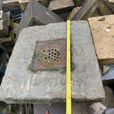 Reclaimed Stone Gully with Metal Grate