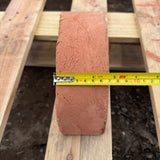 Red Handmade Half Round Coping Bricks