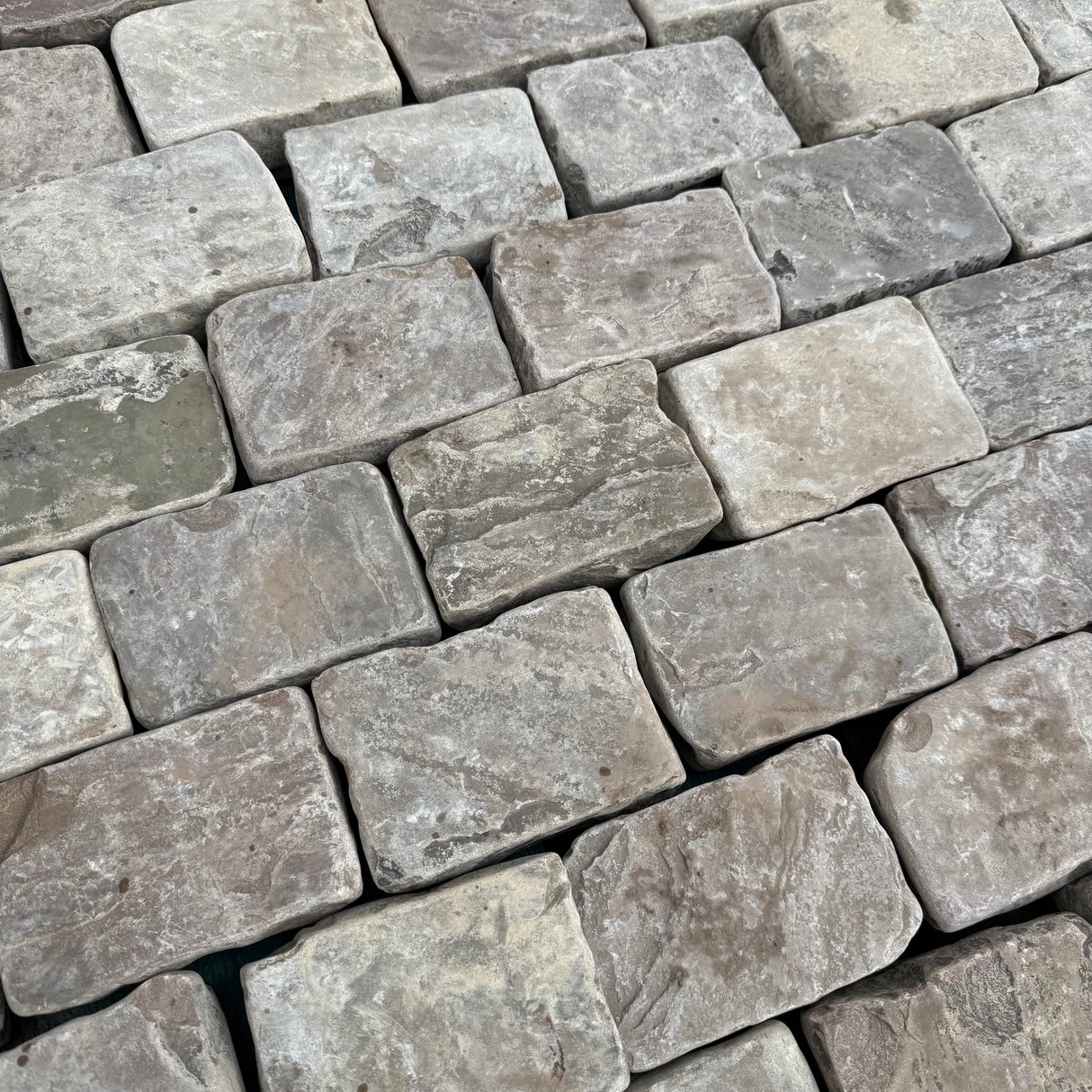 Sandstone Tumbled 150 x 100 Cobbles - Per SQM