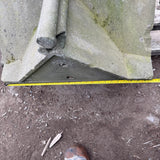 Reclaimed Stone Pillar Caps - Pair