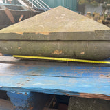 Reclaimed Stone Pillar Caps - Set of 2