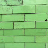 Reclaimed Green Glazed Bricks