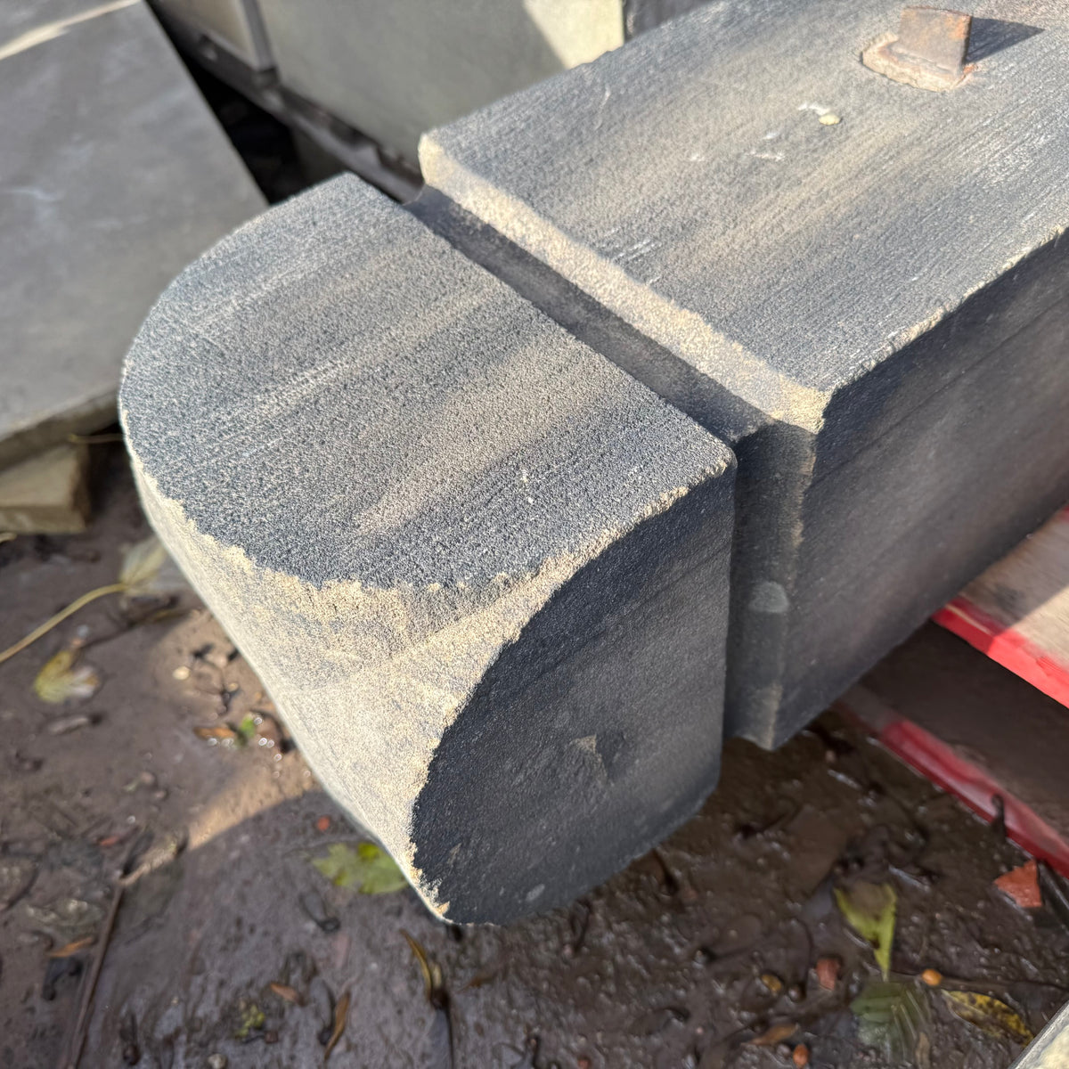 Pair of Reclaimed Stone Gate Posts