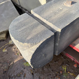 Pair of Reclaimed Stone Gate Posts