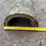 Reclaimed Buff Half Round Ridge Tiles