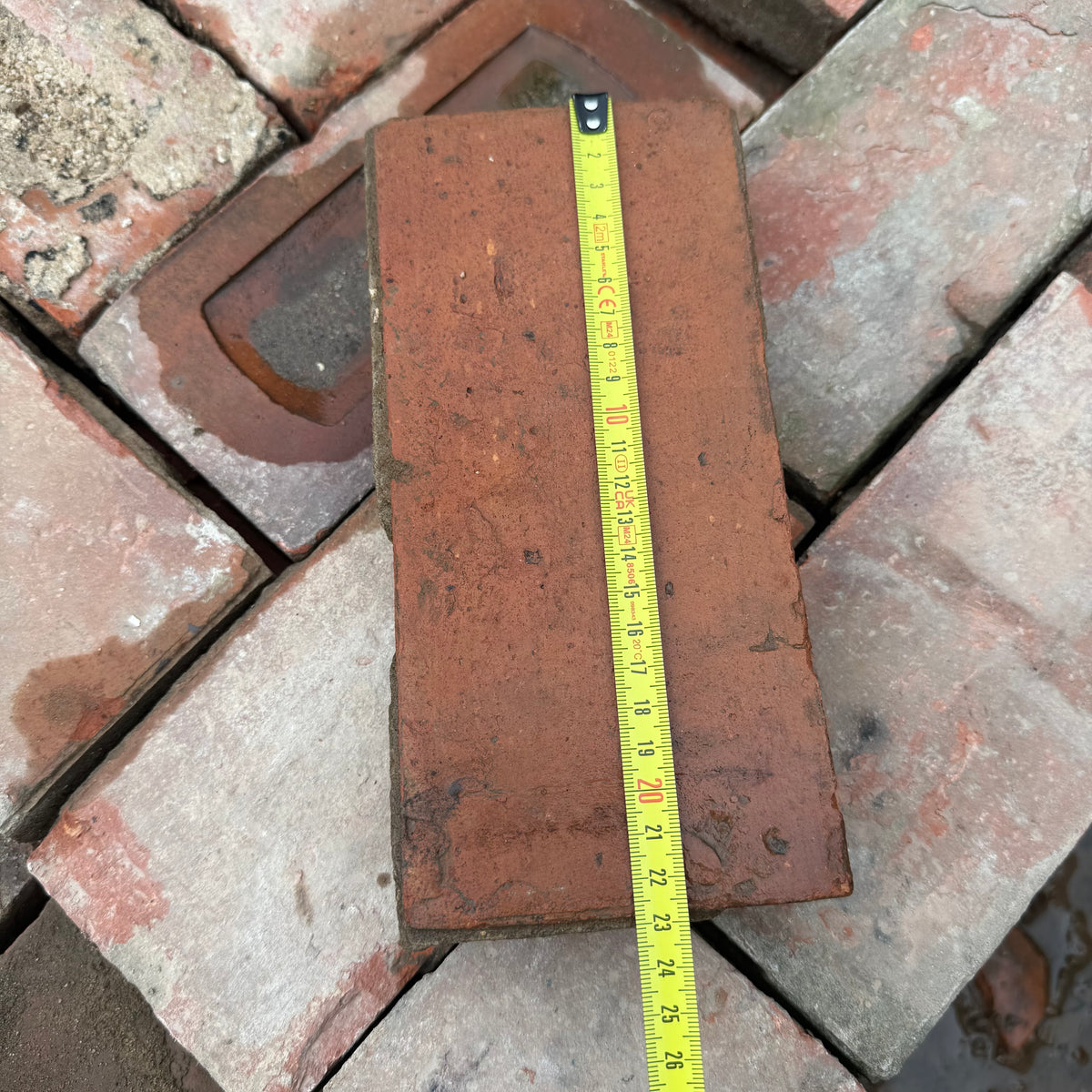 Reclaimed Terracotta Victorian Red Paving Brick