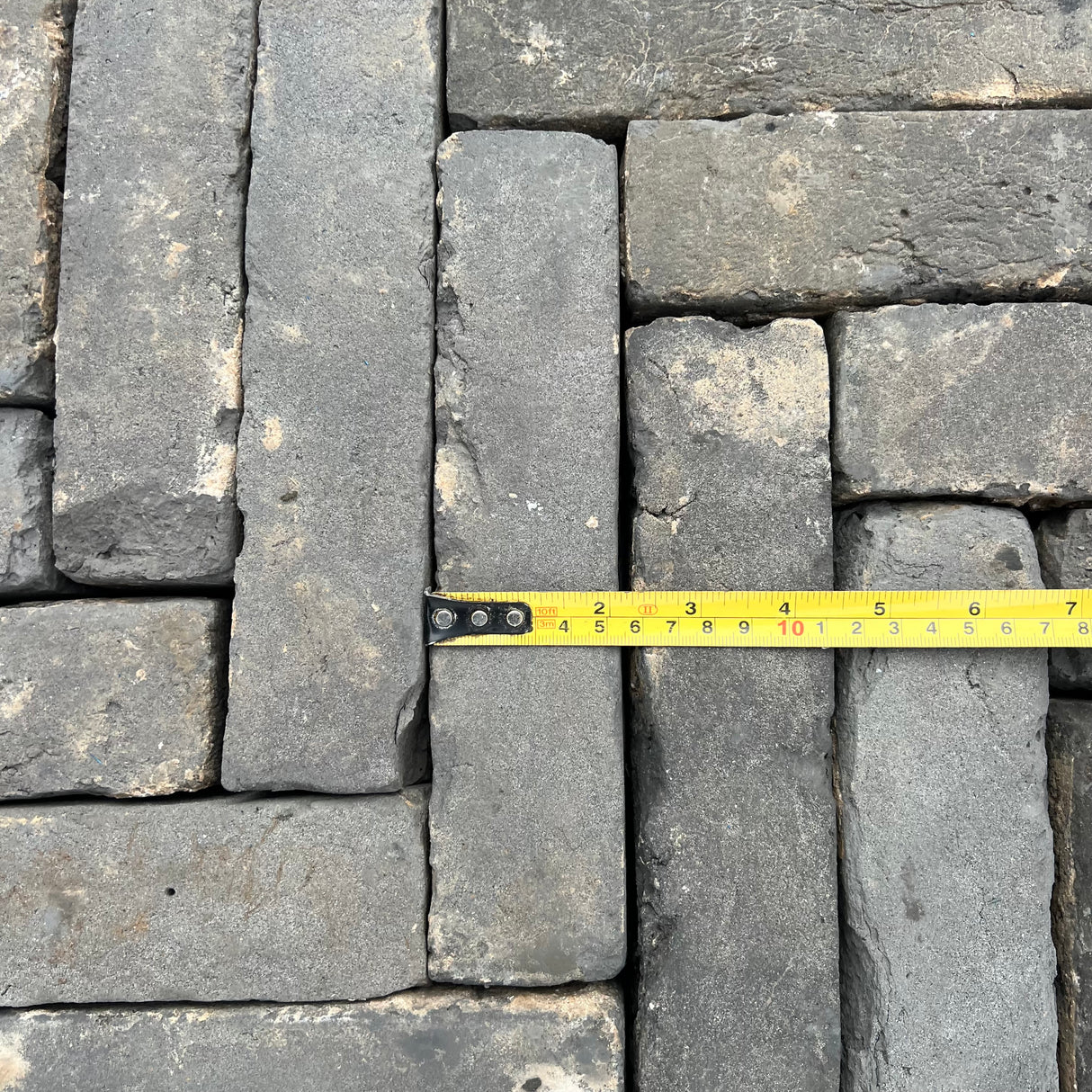 Dutch Grey Herringbone Paving Bricks