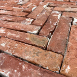 Dutch Red Herringbone Paving Bricks