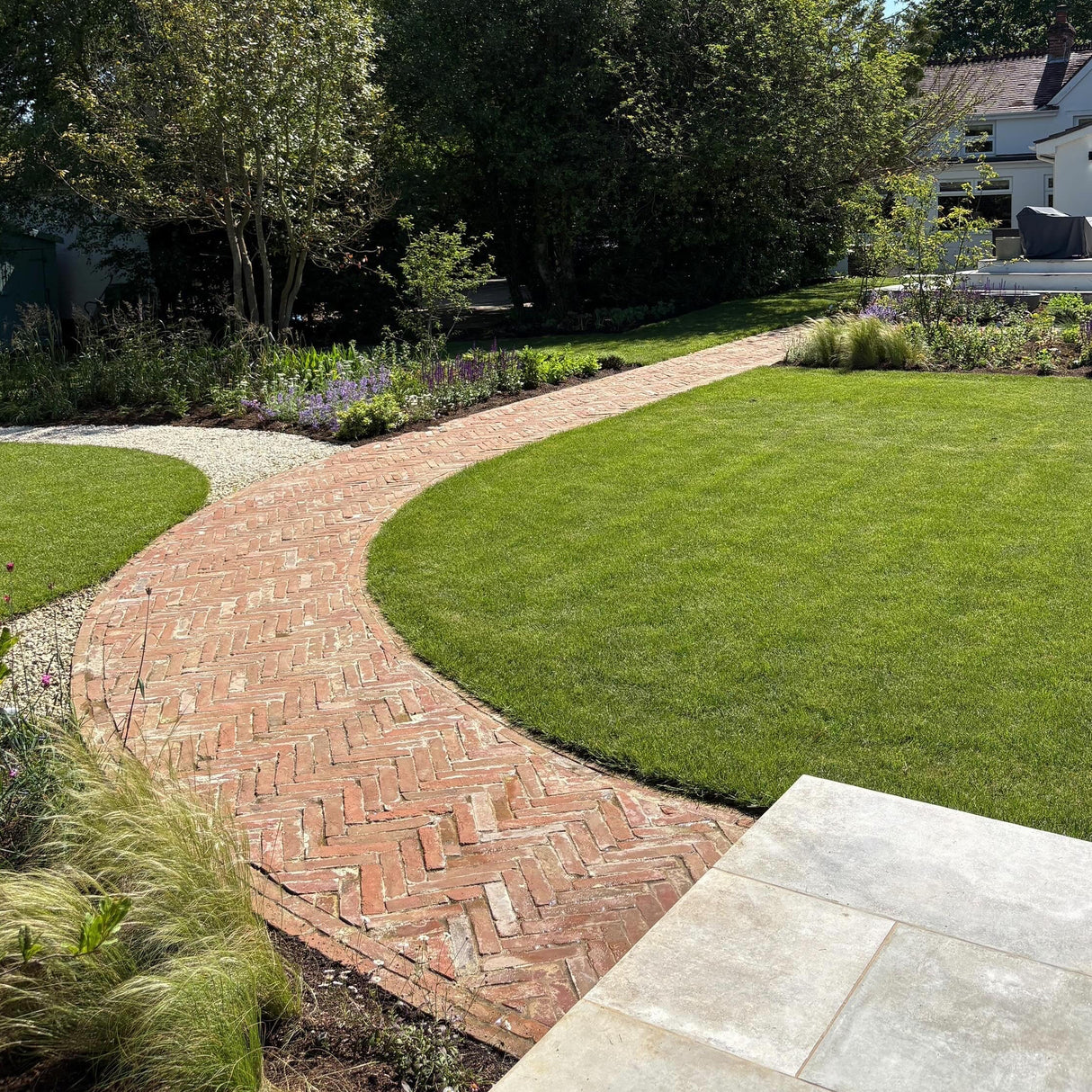 Reclaimed Red Stacker Brick Pavers
