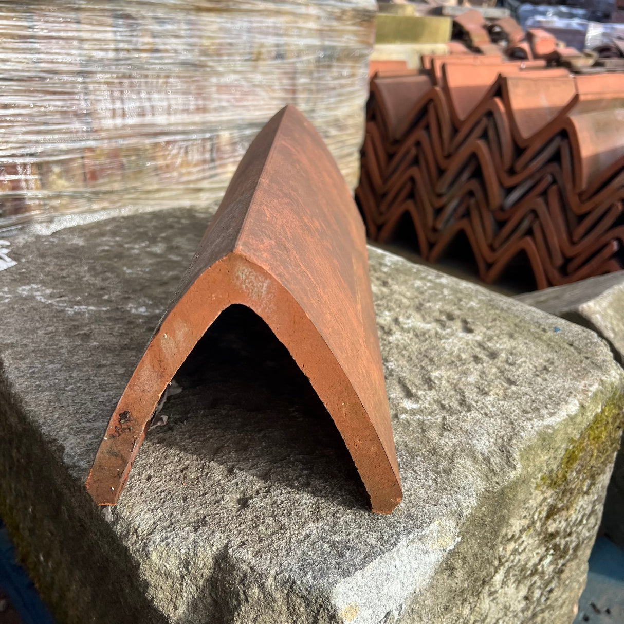 Reclaimed Roof Ridge Tiles