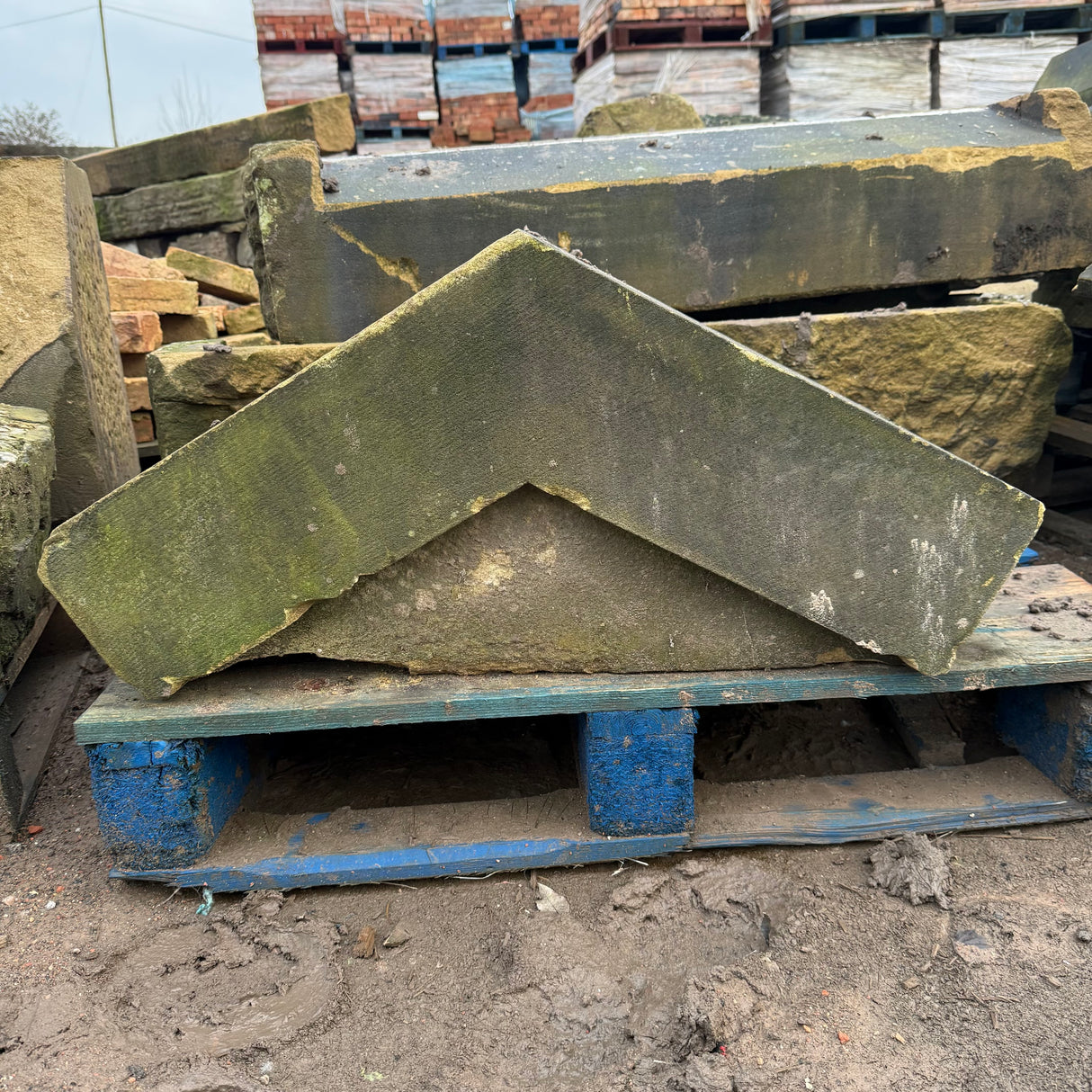 Reclaimed Stone Triangle