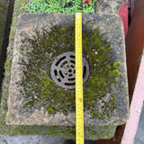 Reclaimed Stone Gully with Metal Grate