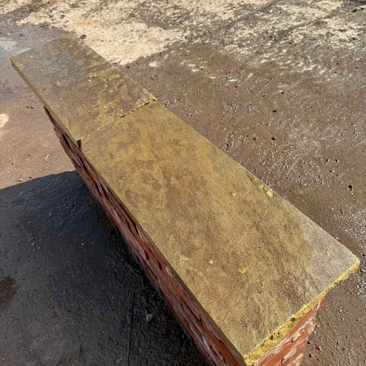 Yorkshire Riven Stone Wall Coping