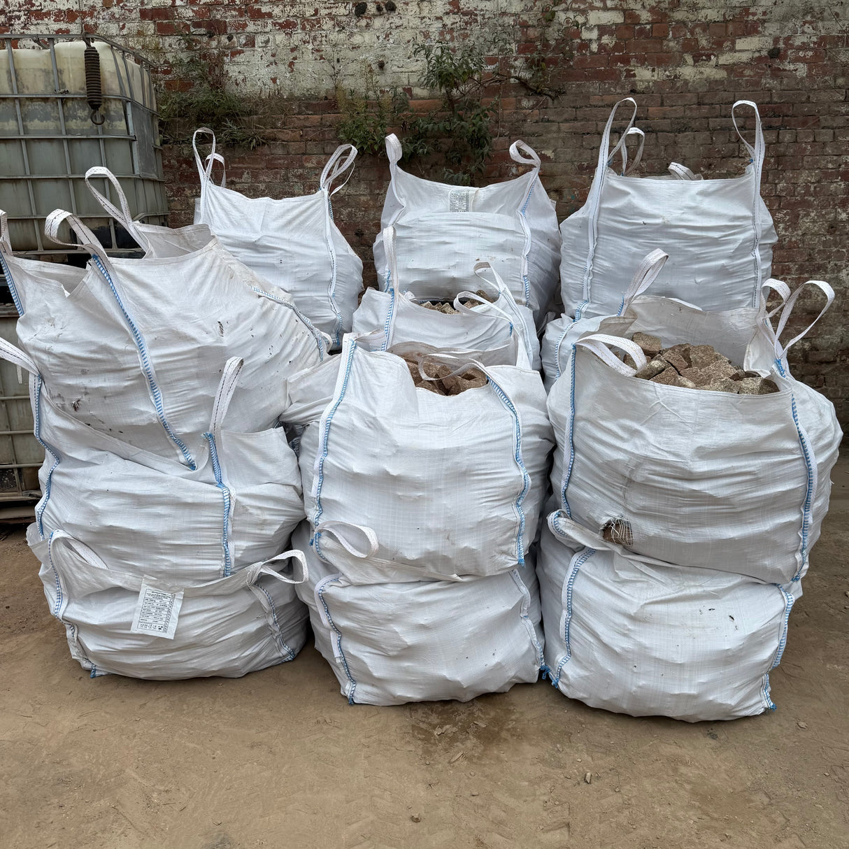 Reclaimed Silver Granite Setts - Per Bag