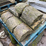 Reclaimed Saddleback Stone Wall Coping - Job Lot