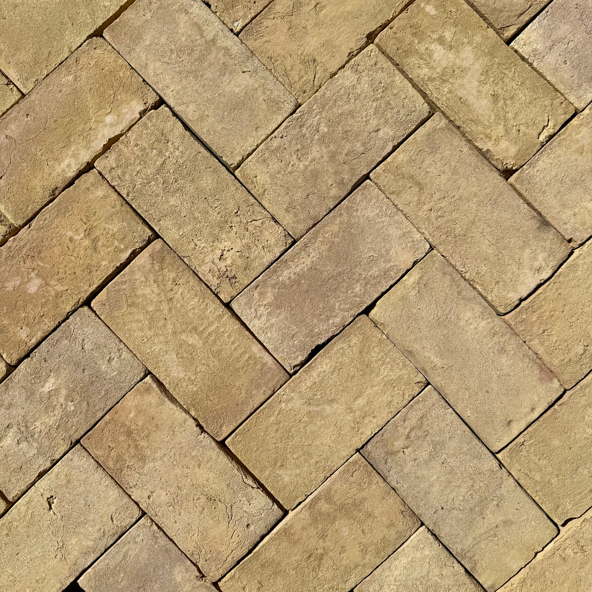 London Yellow Clay Brick Pavers | Pack of 500 Pavers | Free Delivery