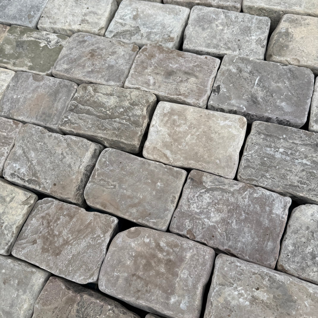 Sandstone Tumbled 150 x 100 Cobbles - Per SQM